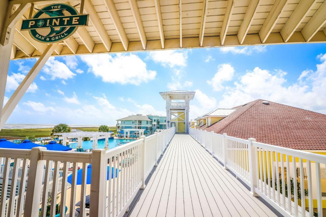 Beautiful Two-Bedroom With Bay Views In The Lovely Pointe West Resort Galveston Exterior foto
