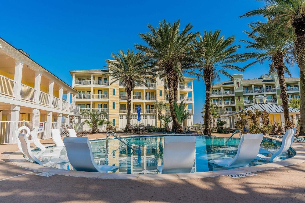 Beautiful Two-Bedroom With Bay Views In The Lovely Pointe West Resort Galveston Exterior foto