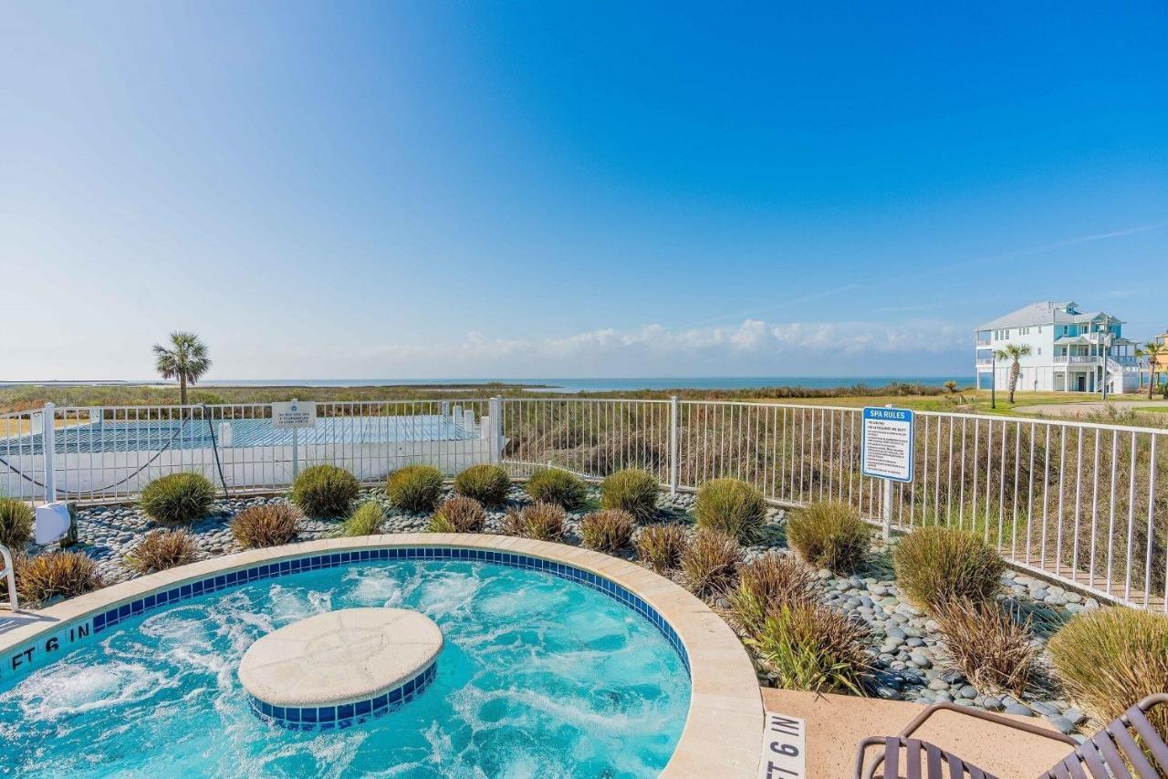 Beautiful Two-Bedroom With Bay Views In The Lovely Pointe West Resort Galveston Exterior foto
