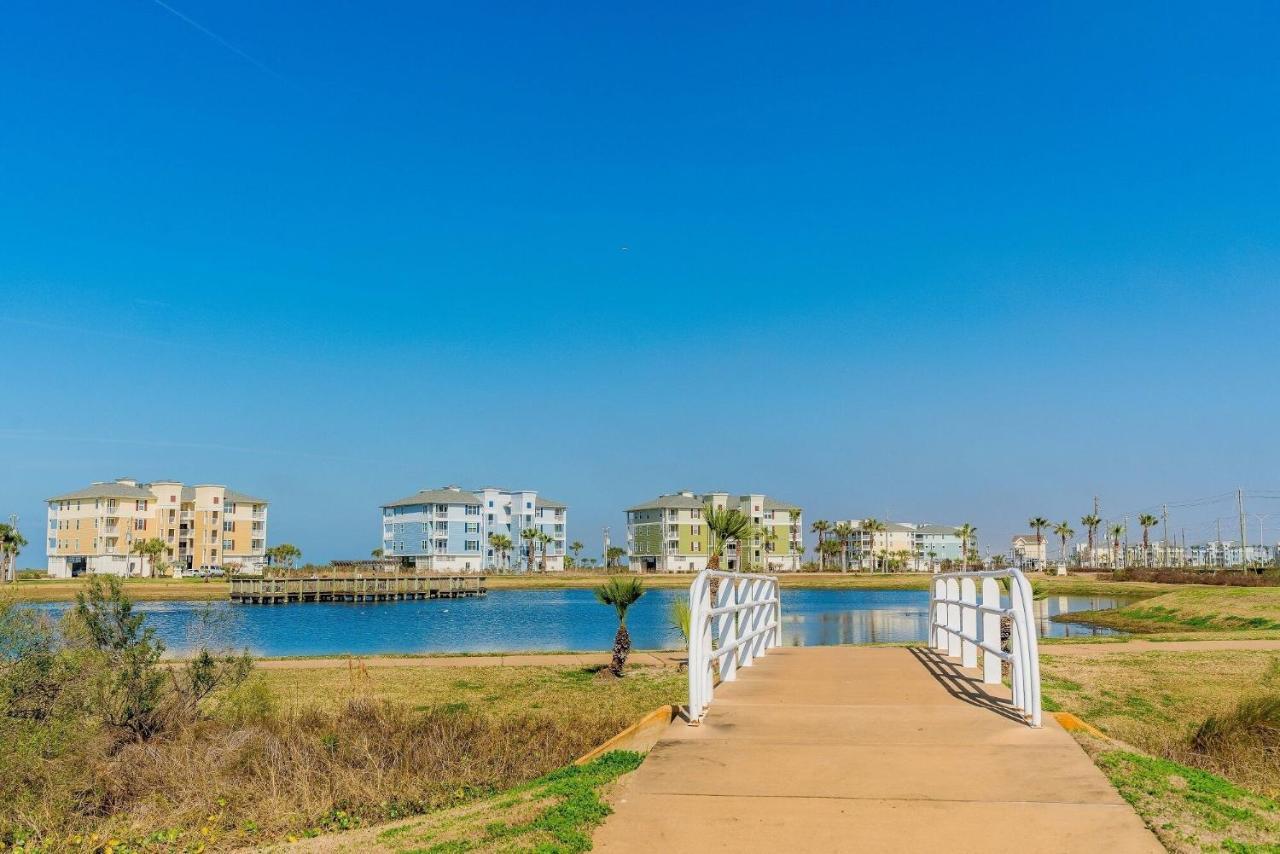 Beautiful Two-Bedroom With Bay Views In The Lovely Pointe West Resort Galveston Exterior foto