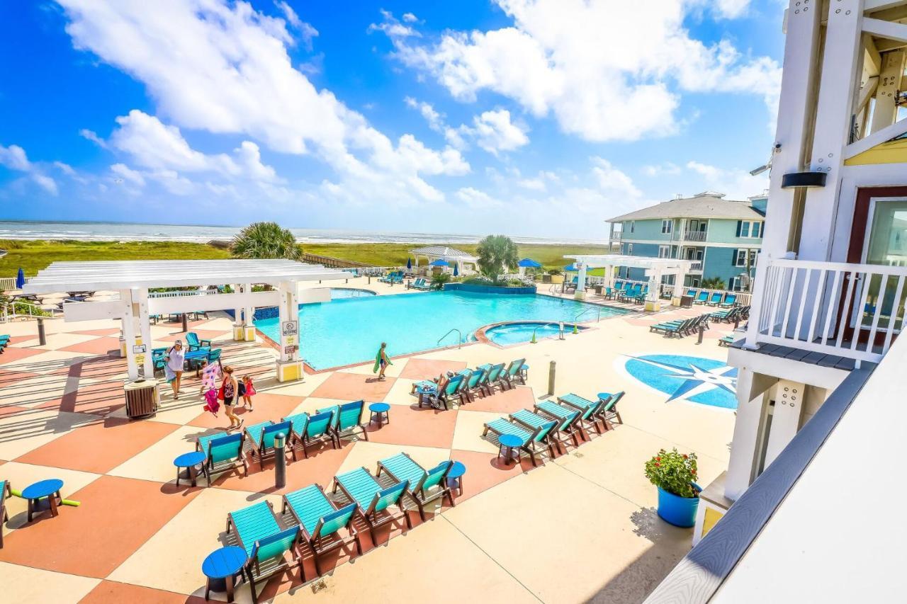 Beautiful Two-Bedroom With Bay Views In The Lovely Pointe West Resort Galveston Exterior foto