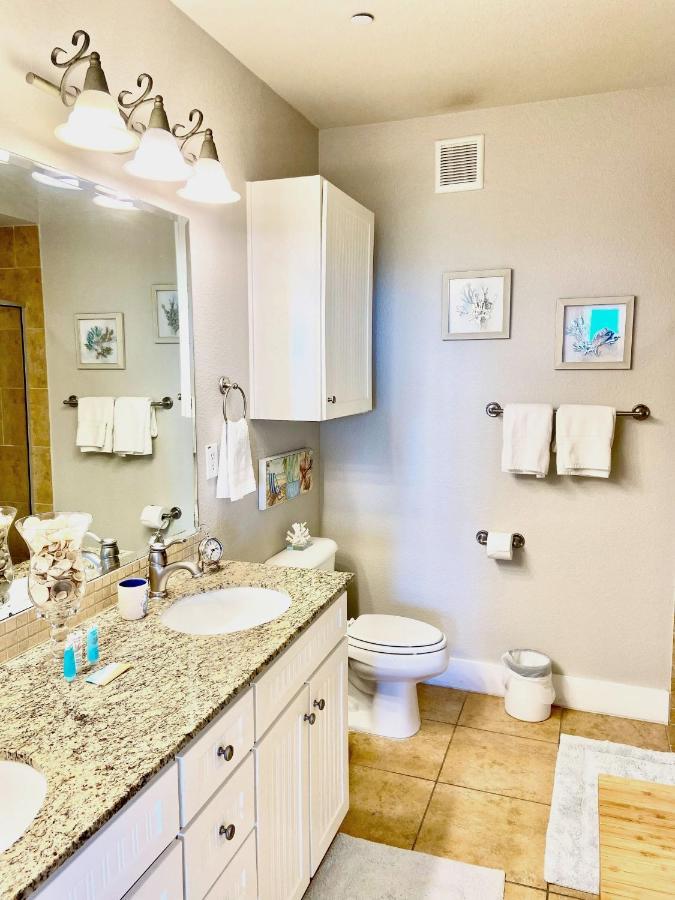 Beautiful Two-Bedroom With Bay Views In The Lovely Pointe West Resort Galveston Exterior foto